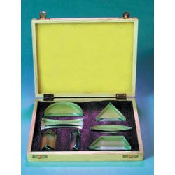 Image for Frey Scientific Prism and Lens Set - Glass - Set of 7 from School Specialty