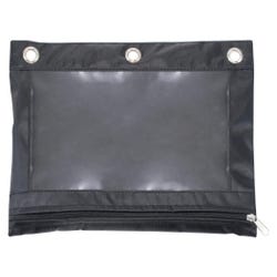 Image for Advantus Binder Pencil Pouch, Black from School Specialty