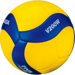 Image for Mikasa 2020 FIVB Olympic Games Official Volleyball, Yellow and Blue from School Specialty