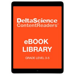 Delta Science Content eBooks, 24 Titles, 2 Levels, 48 Books, 7 Year Unlimited License, Item Number 2090049
