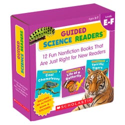 Scholastic Guided Science Readers Set, 16 Books, Level E to F Item Number 2023447