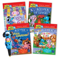 Image for Educational Insights Jr Story Book Kit, 4 Books with 1 Ace Pen from School Specialty