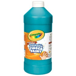 Image for Crayola Washable Finger Paint, Blue, Quart from School Specialty