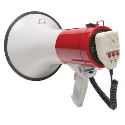 Image for Califone PA25-R Megaphone with 458 Foot Range, 25 Watts from School Specialty