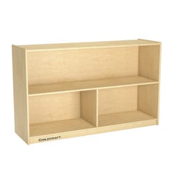 Image for Childcraft Mobile 3-Compartment Storage Unit, 47-3/4 x 14-1/4 x 30 Inches from School Specialty