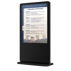 Image for United Visual Products Free Standing Touch Kiosk, 43 Inch Screen from School Specialty