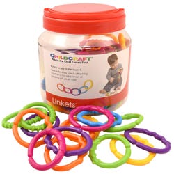 Image for Childcraft Toddler Manipulatives Linkets, Set of 66 from School Specialty
