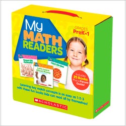 Image for Scholastic My Math Readers Parent Pack, Grades PreK to 1, Set of 25 from School Specialty