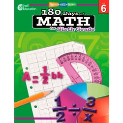 Image for Shell Education 180 Days of Math for Sixth Grade from School Specialty