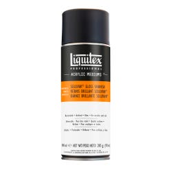 Liquitex Soluvar Spray Varnish, 9.8 oz Can, Gloss Item Number 410434