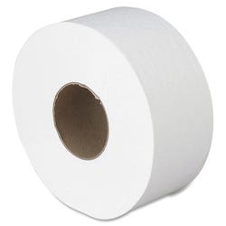 Image for Pacific Blue Select 2-Ply Jumbo Jr. Non-Perforated Toilet Paper, Pack of 8 from School Specialty