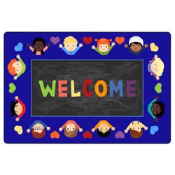Image for Childcraft Welcome Friends Carpet, Rectangle from School Specialty
