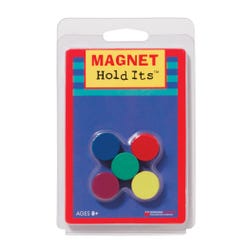 Image for Dowling Magnets Ceramic Disc Magnets, 3/4 Inch, Assorted Colors, Pack of 10 from School Specialty