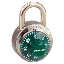 Image for Masterlock General Security Combination Padlock with Key Control, 3/4 Shackle from School Specialty