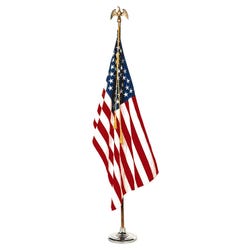 Image for Annin Nylon USA Indoor Plain State Flag, 4 X 6 feet from School Specialty