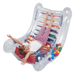 Image for Abilitations Inflatable SensaRock with Balls, 53 x 40 Inches from School Specialty