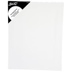 Image for Sax Quality Stretched Canvas, Double Acrylic Primed, 14 x 18 Inches, White from School Specialty