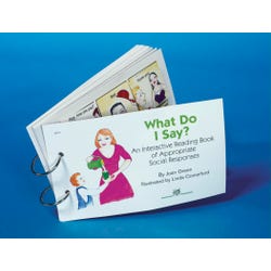 Image for What do I Say? Interactive Reading Book from School Specialty