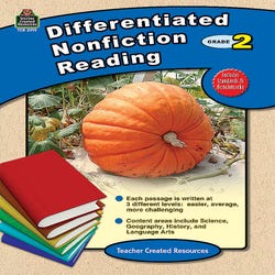 Teacher Created Resources Differentiated Nonfiction Reading Grade 2 1370817