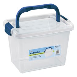 Image for Artist Select Storage Box with Lid, 3-1/2 Liters, Clear from School Specialty