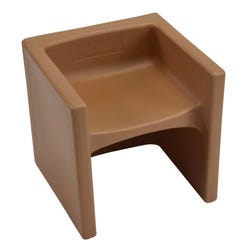 Image for Children's Factory Cube Chair, 15 x 15 x 15 Inches, Almond from School Specialty
