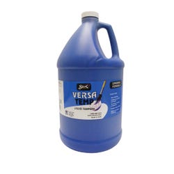 Sax Versatemp Heavy-Bodied Tempera Paint, 1 Gallon, Primary Blue Item Number 1440709