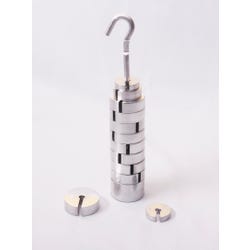 Image for United Scientific Aluminum Slotted Weight Set from School Specialty