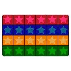 Image for Childcraft Everyone's A Star Carpet, 8 x 12 Feet, Rectangle from School Specialty