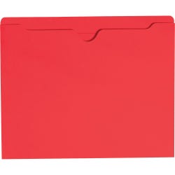 Image for Smead File Jacket, Letter Size, Flat, Red, Pack of 100 from School Specialty