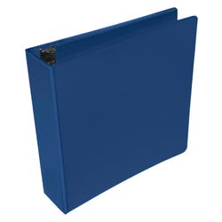 Image for School Smart D Ring View Binder, Polypropylene, 2 Inches, Blue from School Specialty