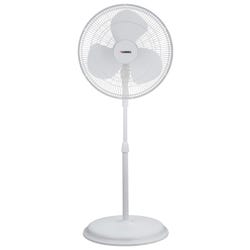 Image for Lorell 3-Speed Pedestal Fan, White from School Specialty