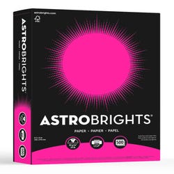 Image for Astrobrights Premium Color Paper, 8-1/2 x 11 Inches, 24 Pound, Fireball Fuchsia, 500 Sheets from School Specialty