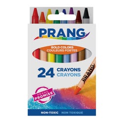 Image for Prang Molded Crayon Set, Assorted Colors, Set of 24 from School Specialty