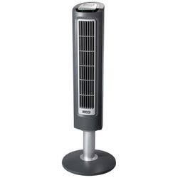 Image for Lasko 38 Inch Wind Tower Fan with Remote Control, Gray from School Specialty