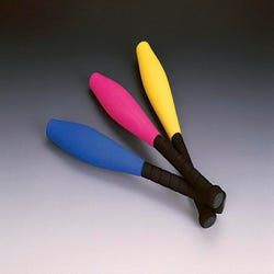 Image for JuggleBug Juggling Clubs, 18 Inches, Set of 3 from School Specialty