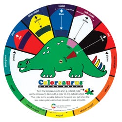 Image for Color Wheel Colorsaurus Children Color Wheel, 9-1/4 in from School Specialty