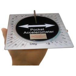 Image for Science First Pocket Accelerometer, 4 X 4 X 1-1/4 in from School Specialty