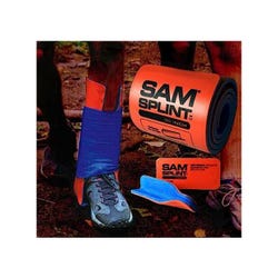 Sam Splint 9 x 4-1/4, Orange, Each, Item Number 2000754