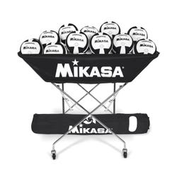 Image for Mikasa Collapsible Hammock Ball Cart with Carry Bag, Black from School Specialty