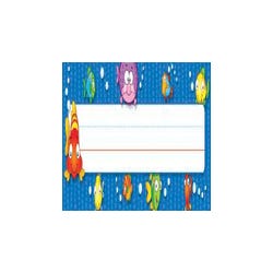 Image for Carson Dellosa Fish Name Plates, 9-1/2 x 2-7/8 Inches, Pack of 36 from School Specialty