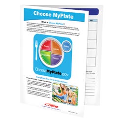 Sportime Choose MyPlate Visual Learning Guide, 4 Pages, Grades 5 to 9 Item Number 2013503