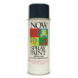 Image for Now Fast Dry Lead-Free Spray Enamel, 9 oz Can, Gloss Black from School Specialty
