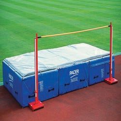 Image for Gill Athletics High School High Jump Equipment - Value Pack, 16 Feet 6 Inches x 8 Feet x 24 Inches from School Specialty