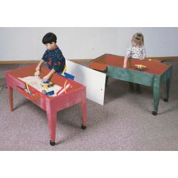 Image for Childbrite Super Sand and Water Activity Center, Red, 4 Casters from School Specialty