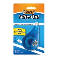 Image for BIC Wite-Out EZ Correct Correction Tape, White from School Specialty