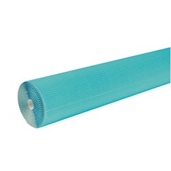 Image for Corobuff Solid Color Corrugated Paper Roll, 48 Inches x 25 Feet, Azure Blue from School Specialty