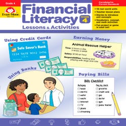 Image for Evan-Moor Financial Literacy, Grade 4 from School Specialty