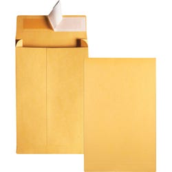 Image for Quality Park Expansion Redi-Strip Envelopes, 9 x 12 x 2 Inches, Kraft, Box of 25 from School Specialty