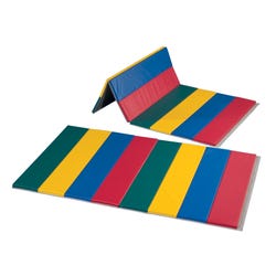 Image for FlagHouse Deluxe Rainbow Mats, 4 x 8 Feet, 2 Sided Hook and Loop Fasteners from School Specialty