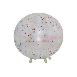 Image for Gymnic Sit'N'Gym Therapy Ball with Legs, 13-1/2 Inches, Transparent with Stars from School Specialty